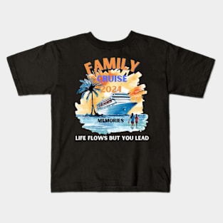 Make Memories Together Family Cruise 2024 Vacation T-shirt Kids T-Shirt